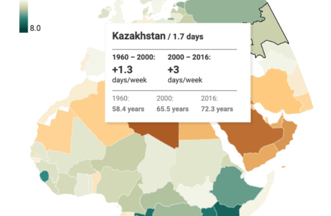 example of a Datawrapper choropleth map