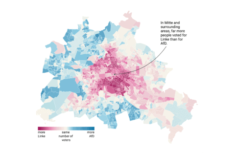 example of a Datawrapper choropleth map