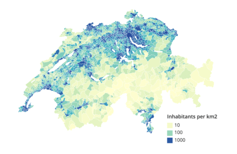 example of a Datawrapper choropleth map