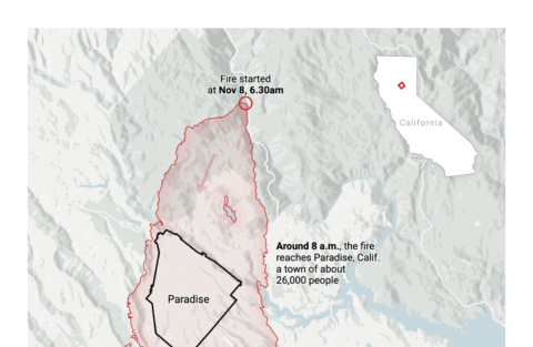 Example of a Datawrapper locator map