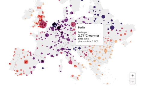 Example of a Datawrapper symbol map