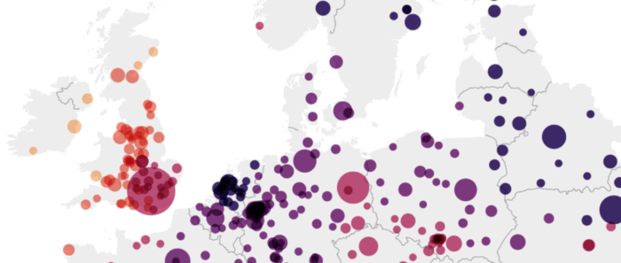 Example of a Datawrapper symbol map