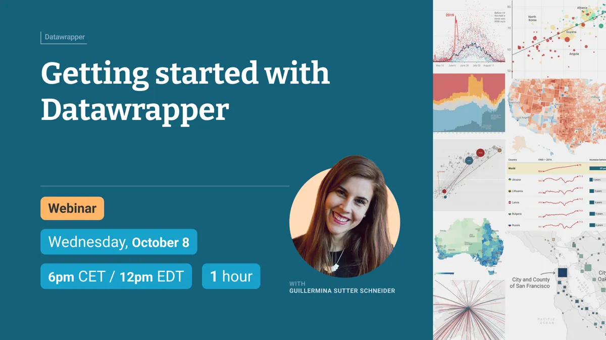 Getting started with Datawrapper webinar