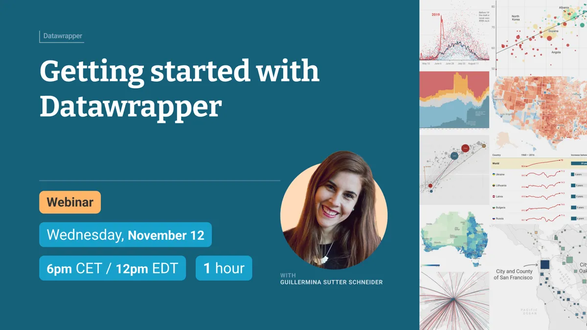 Getting started with Datawrapper webinar