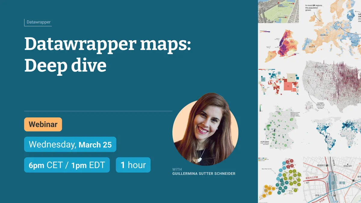 Datawrapper maps deep dive webinar